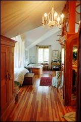 Sooke Harbor House - Vancouver Island, BC - Suite Interior