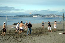 Alki Beach Volleyball - Seattle