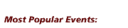 Helios Most Popular Events